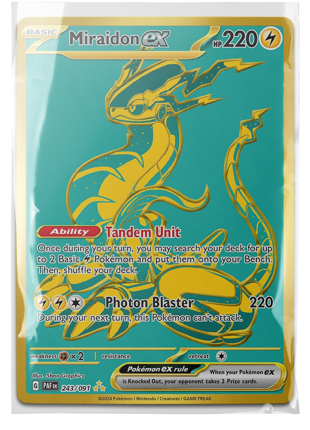 PAF 243 Miraidon ex