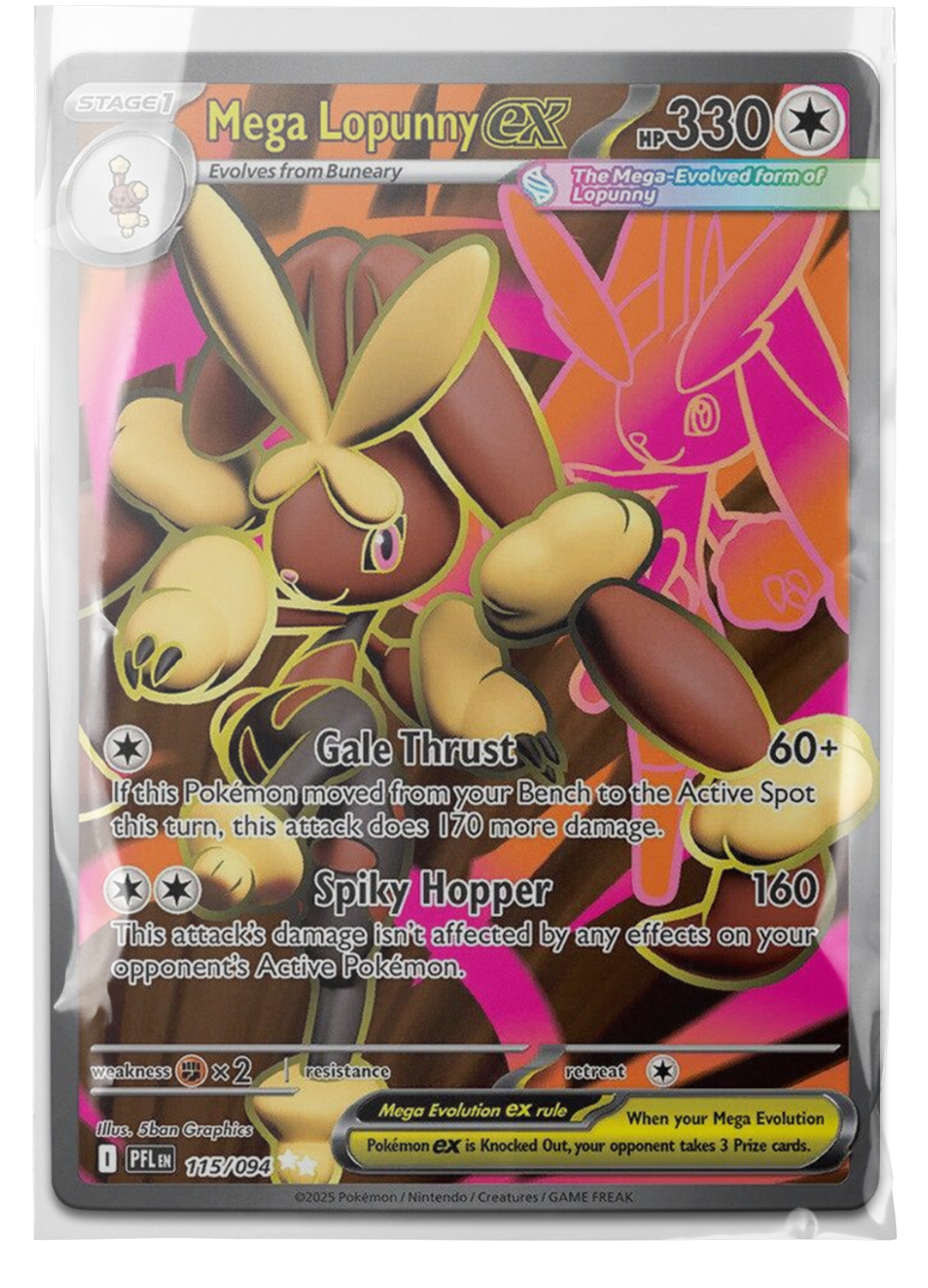 PFL 115 Mega Lopunny ex