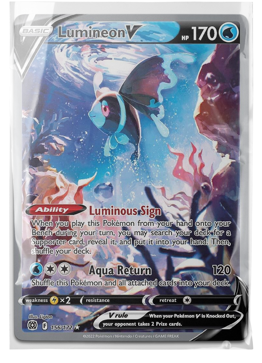 SWSH09 159 Lumineon V