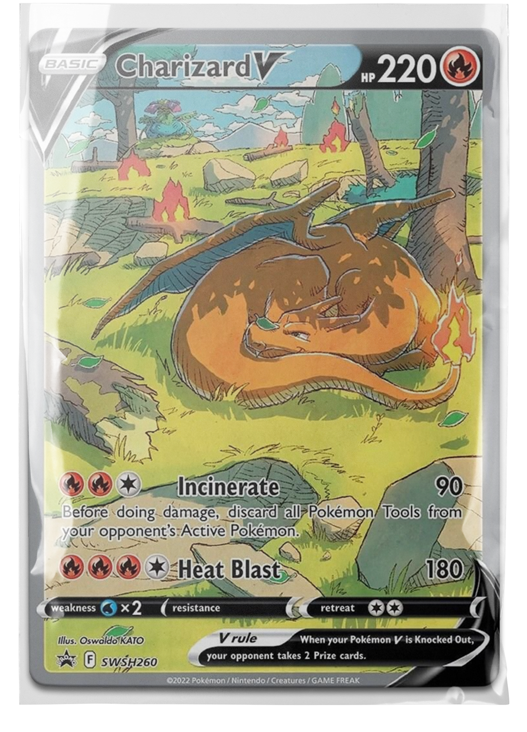 SWSH 260 Charizard V