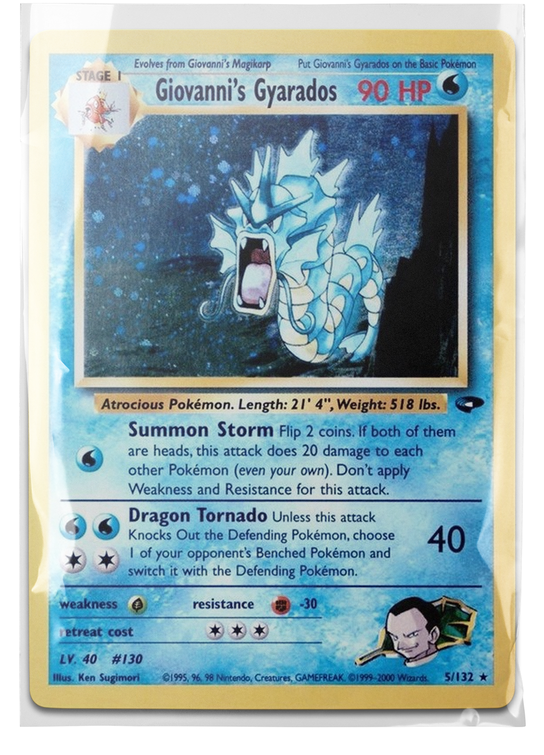 Gym Challenge 005 Giovanni's Gyarados