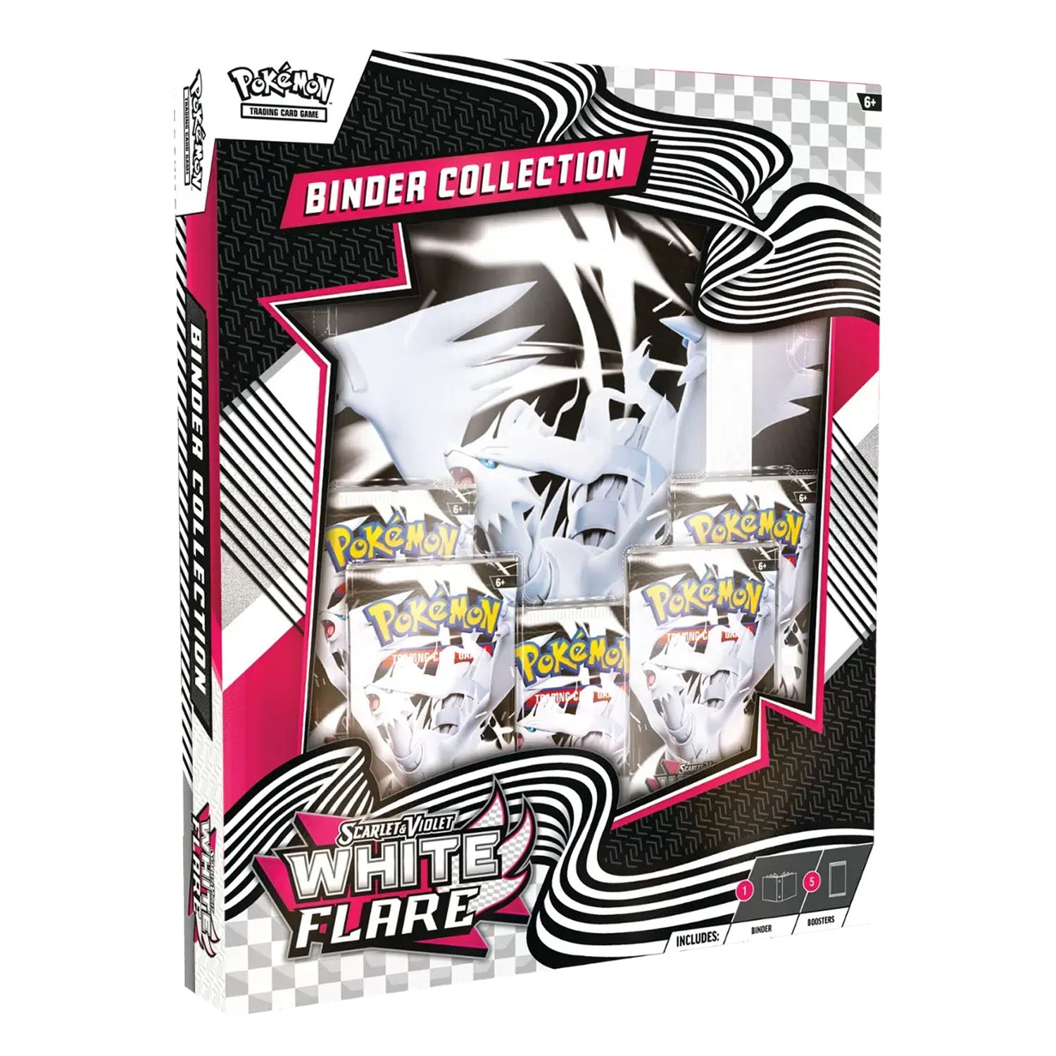 White Flare Binder Collection