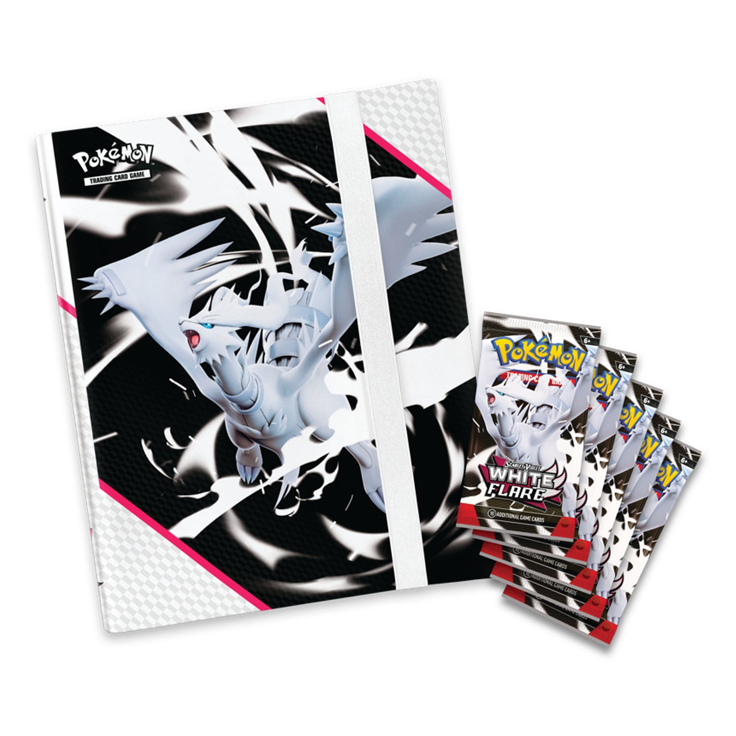 White Flare Binder Collection
