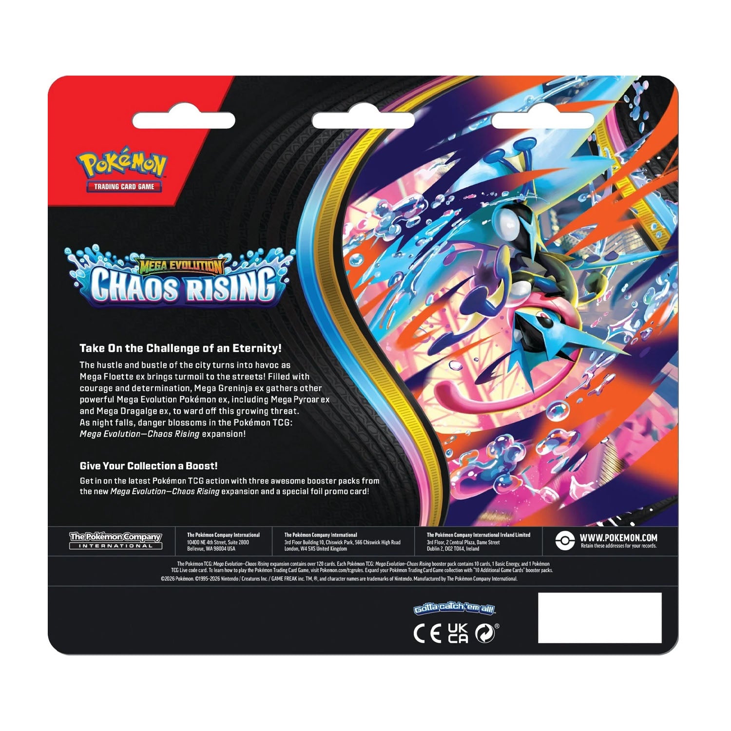 Chaos Rising Triple Blister (Charmeleon)