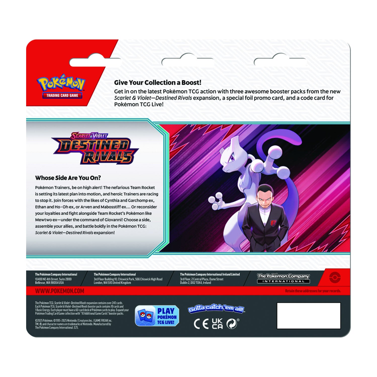 Destined Rivals Triple Blister (Zebstrika)