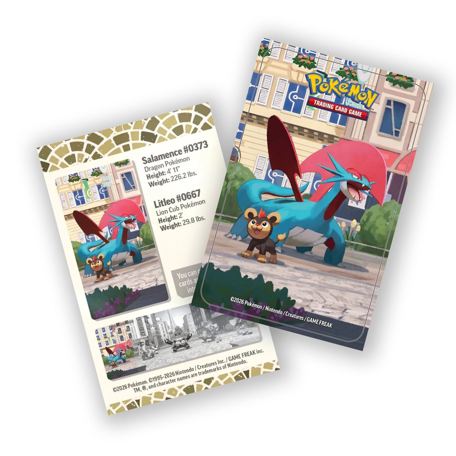 Lumiose City Mini Tins (Salamence & Litleo)