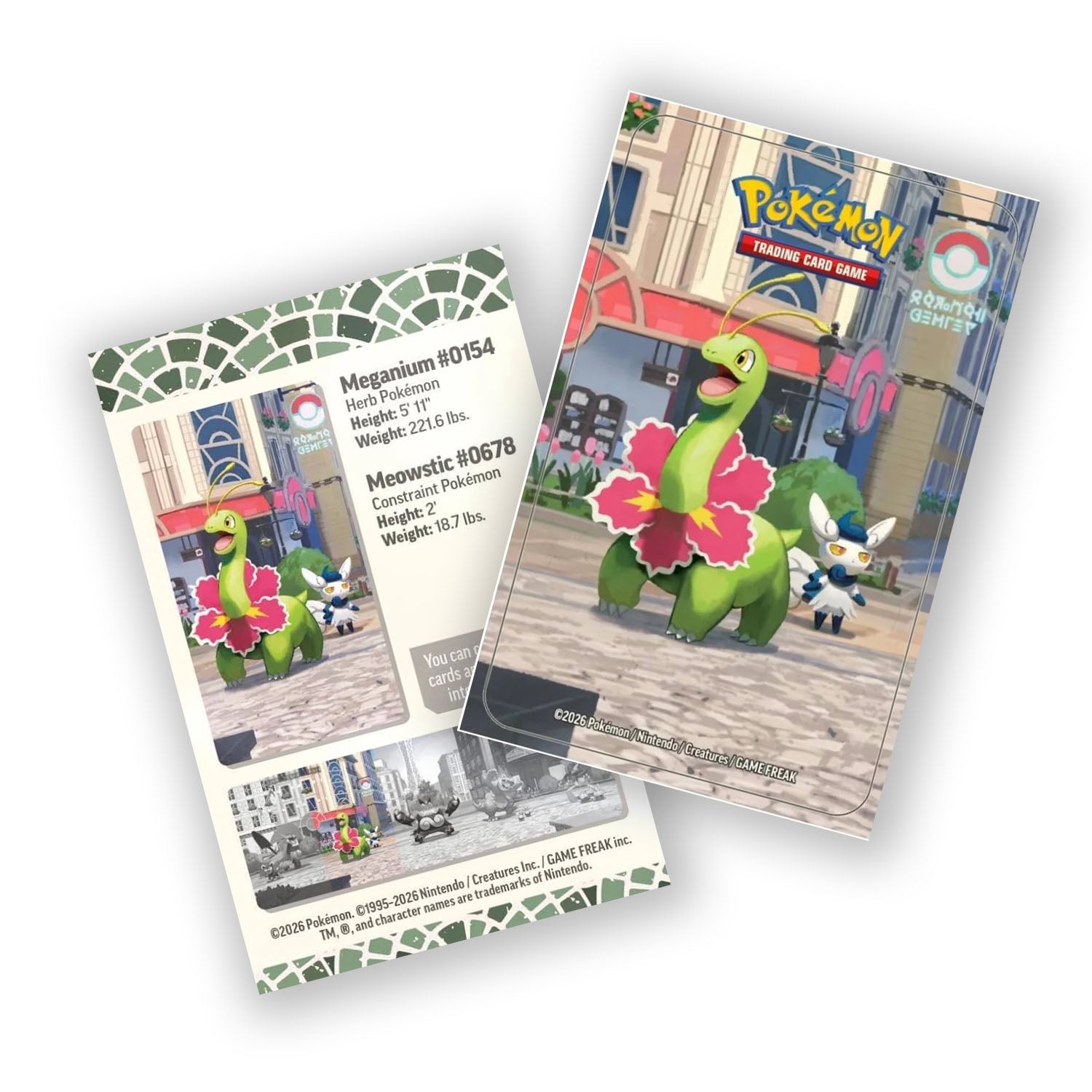 Lumiose City Mini Tins (Meganium & Meowstic)