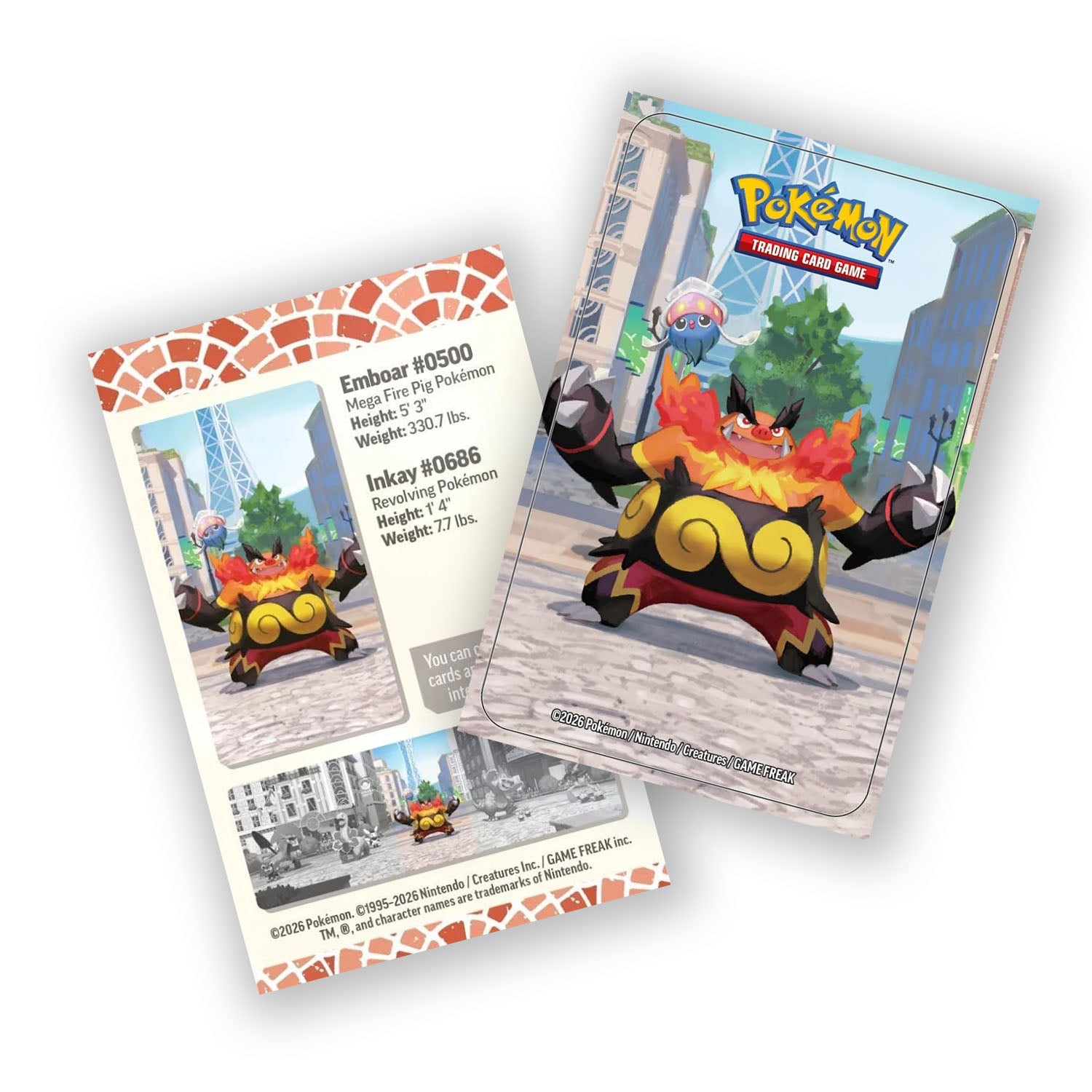 Lumiose City Mini Tins (Emboar & Inkay)