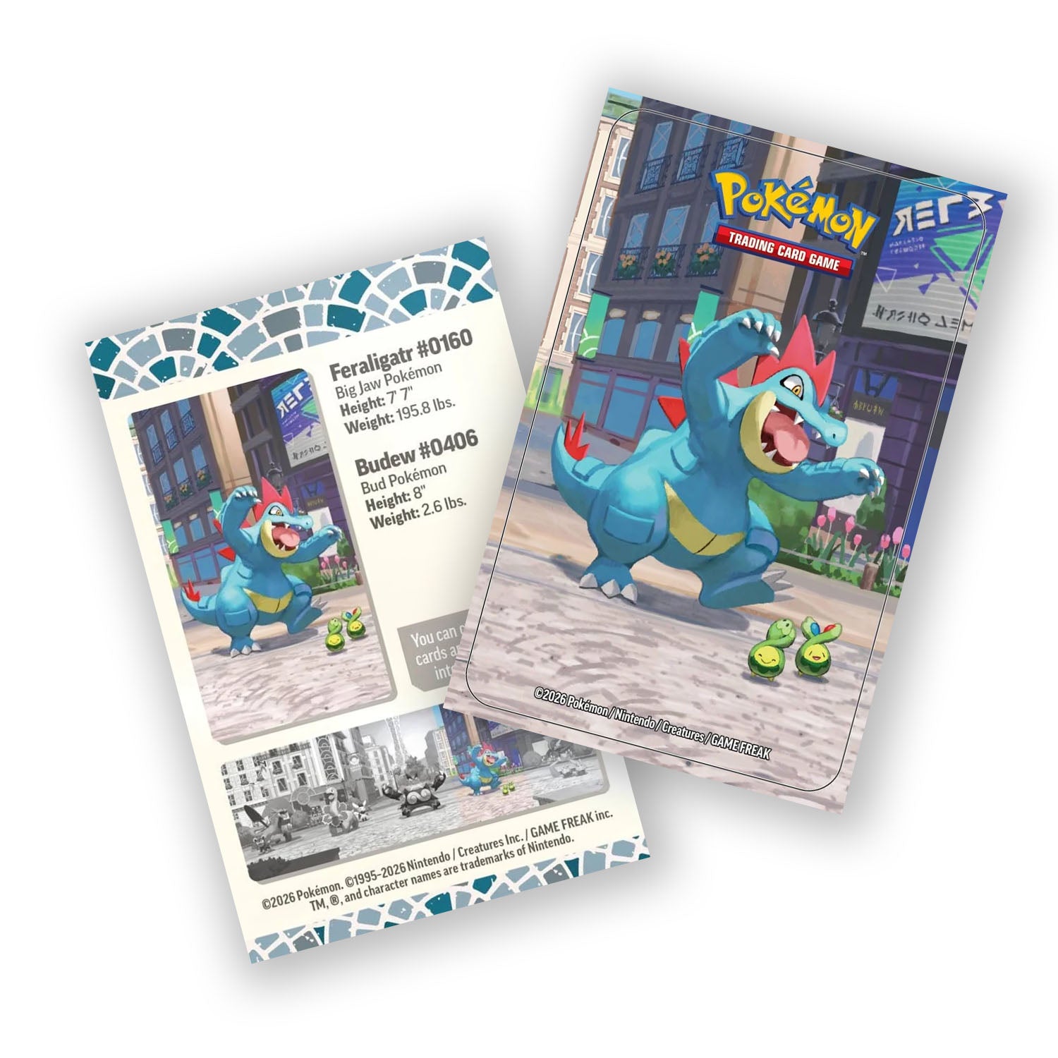 Lumiose City Mini Tins (Feraligatr & Smoliv)