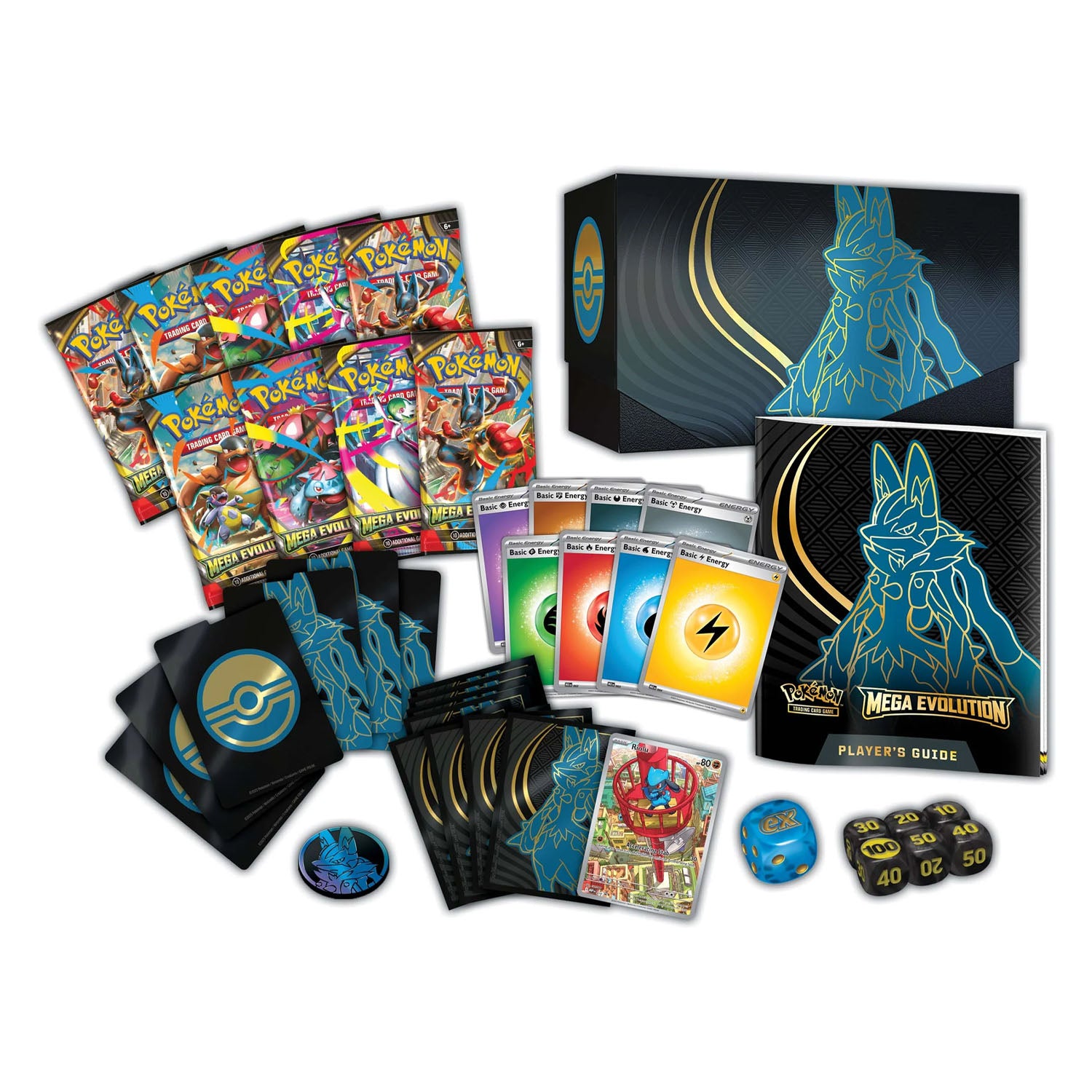 Mega Evolution Elite Trainer Box (Lucario)