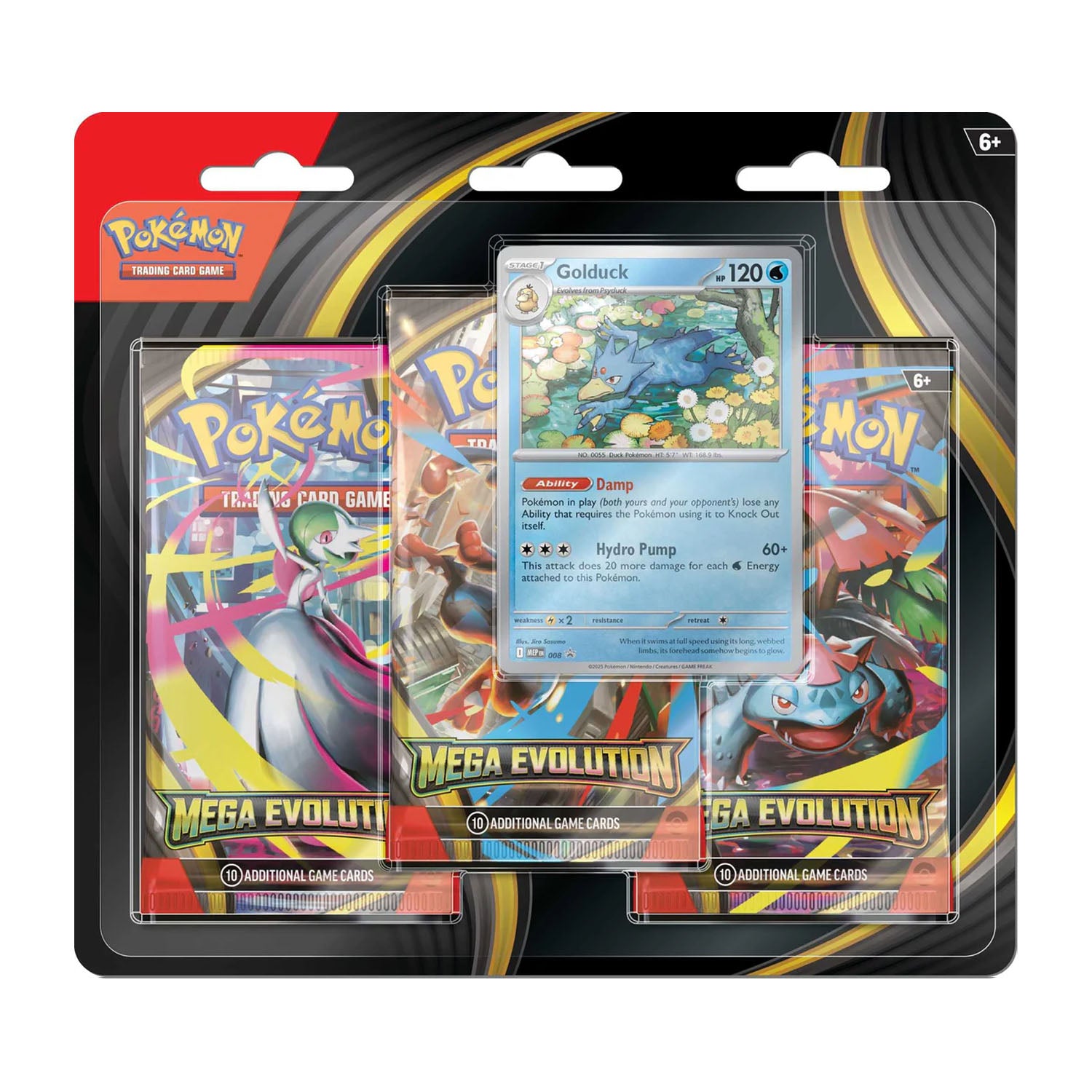 Mega Evolution Triple Blister (Golduck)