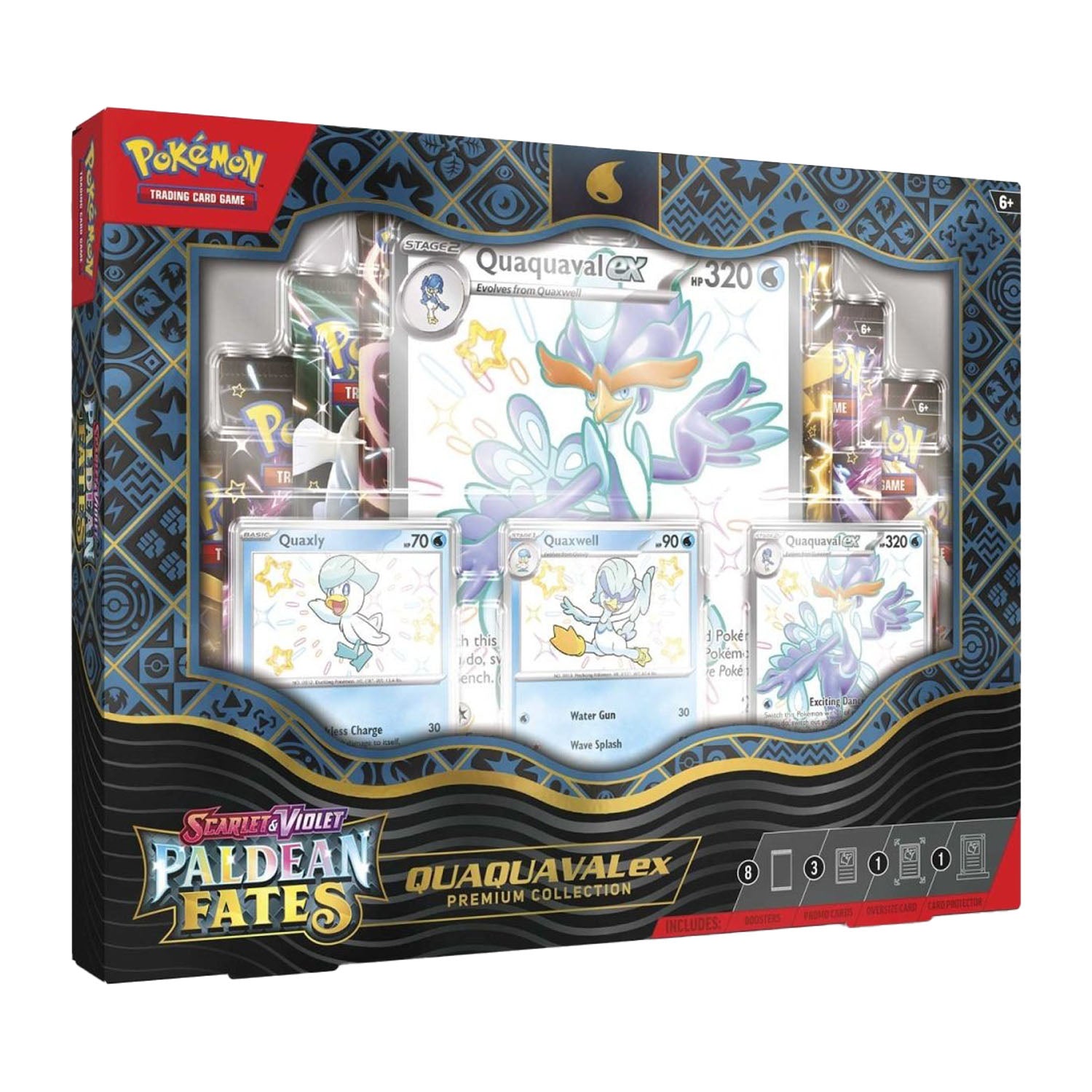 Paldean Fates Quaquaval ex Premium Collection