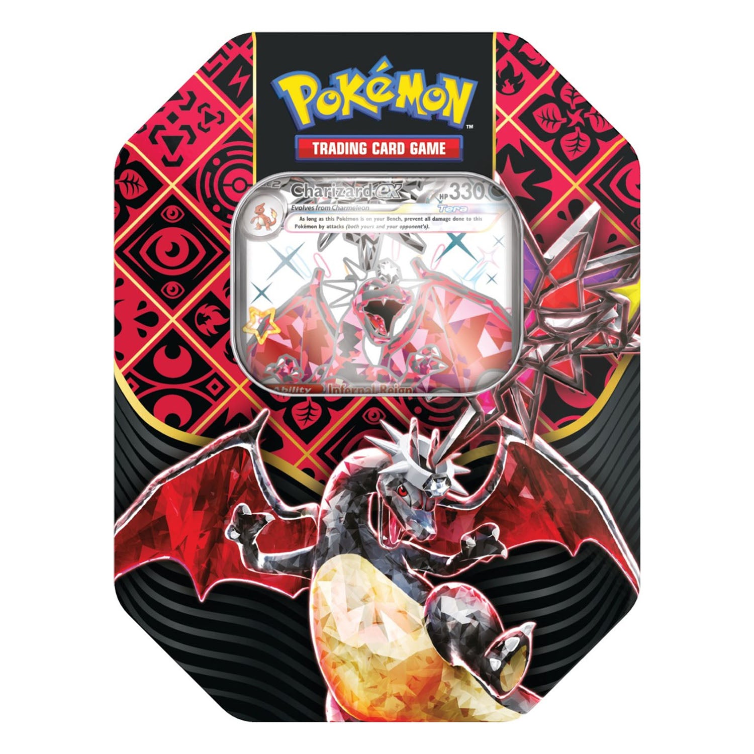 Paldean Fates Tin (Shiny Charizard ex)