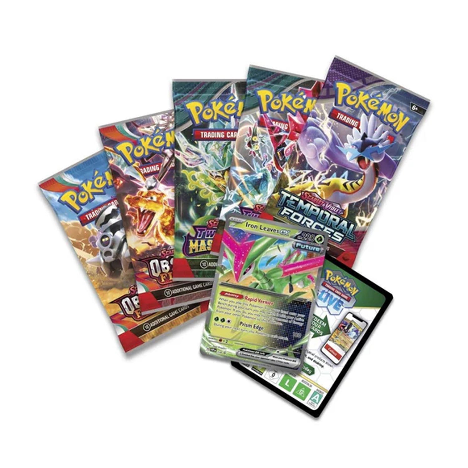Paradox Clash Tin (Iron Leaves ex)