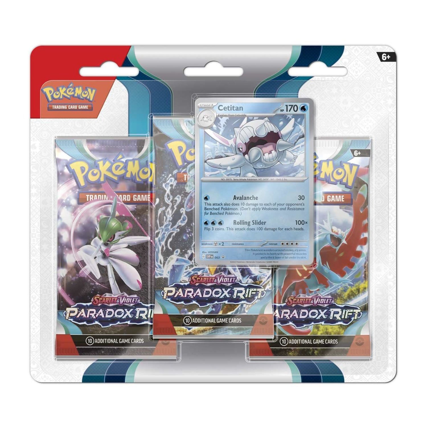 Paradox Rift Triple Blister (Cetitan)