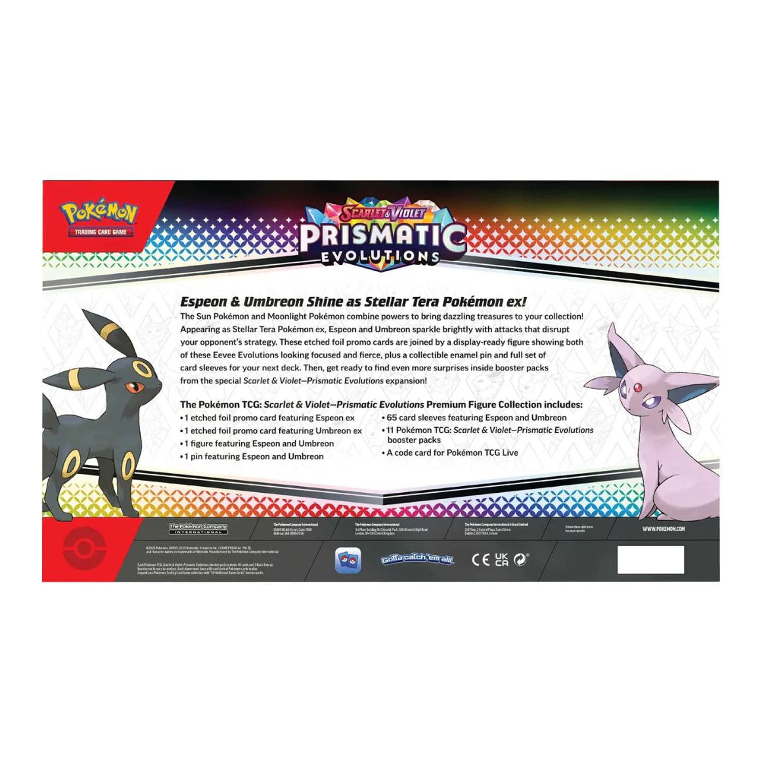 Prismatic Evolutions Premium Figure Collection