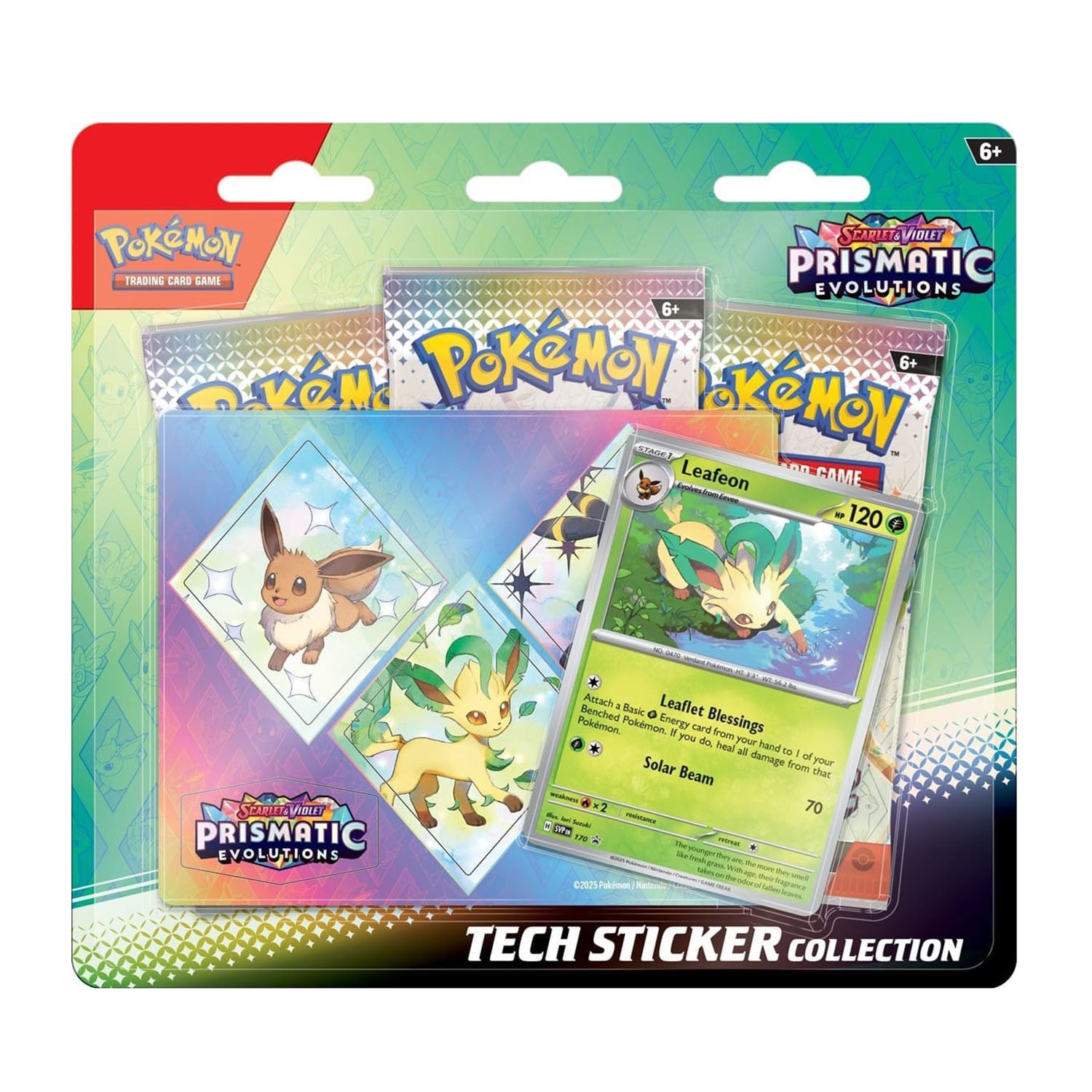 Prismatic Evolutions Tech Sticker (Leafeon)