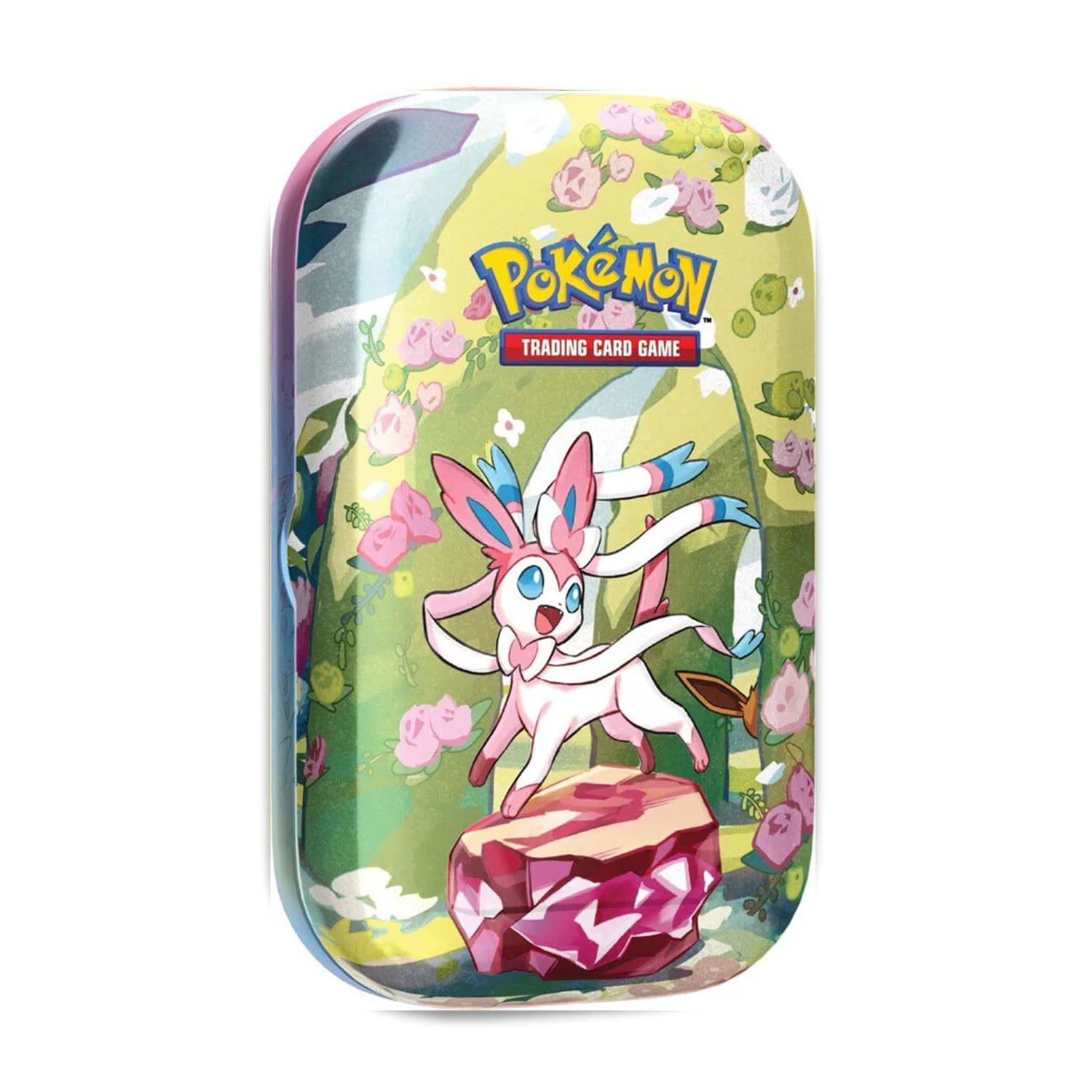 Prismatic Evolutions Tin (Sylveon)