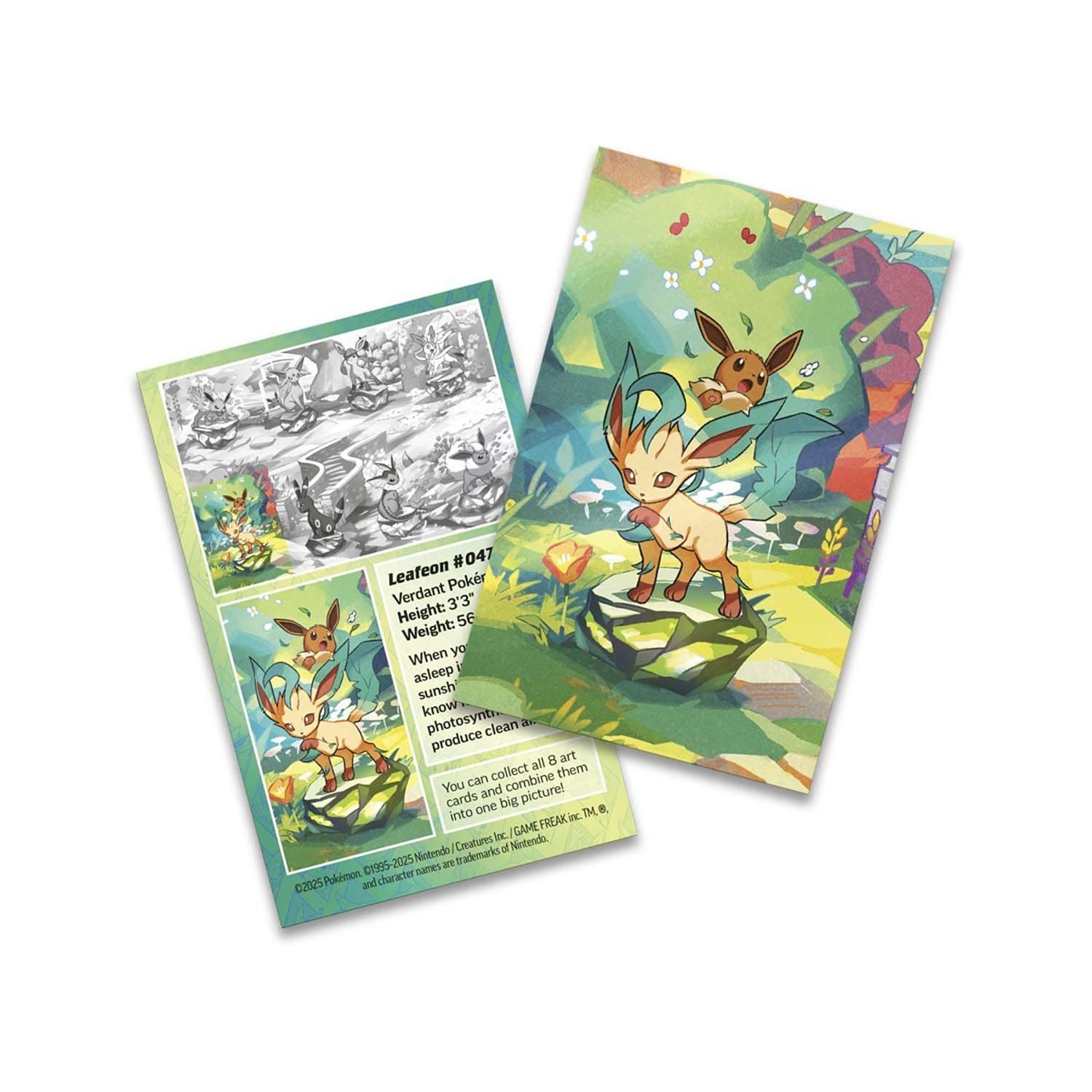 Prismatic Evolutions Tin (Leafeon)
