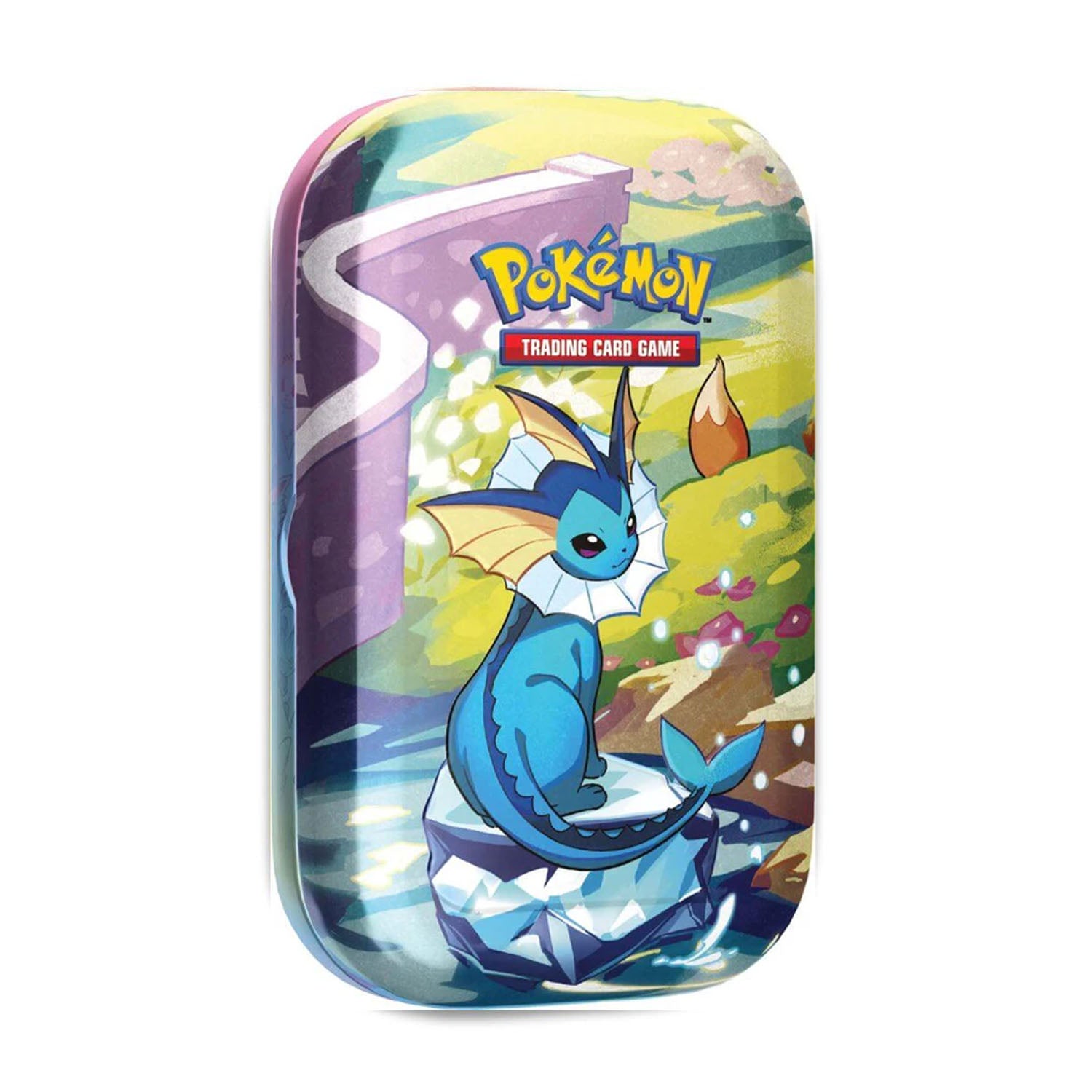 Prismatic Evolutions Tin (Vaporeon)