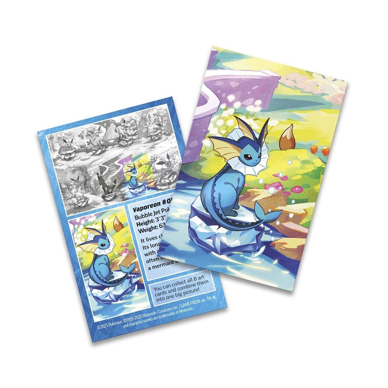Prismatic Evolutions Tin (Vaporeon)