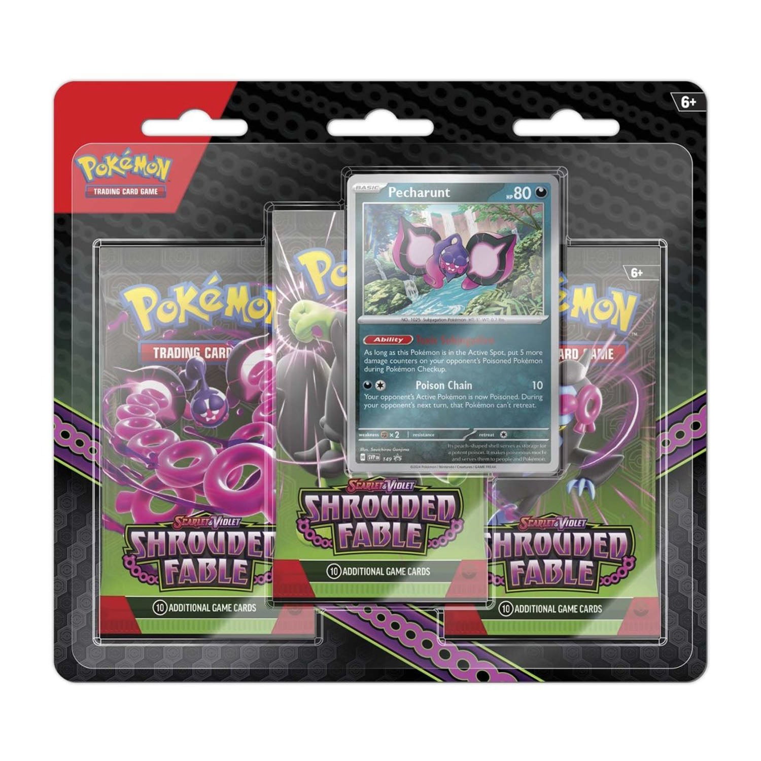 Shrouded Fable Triple Blister (Pecharunt)
