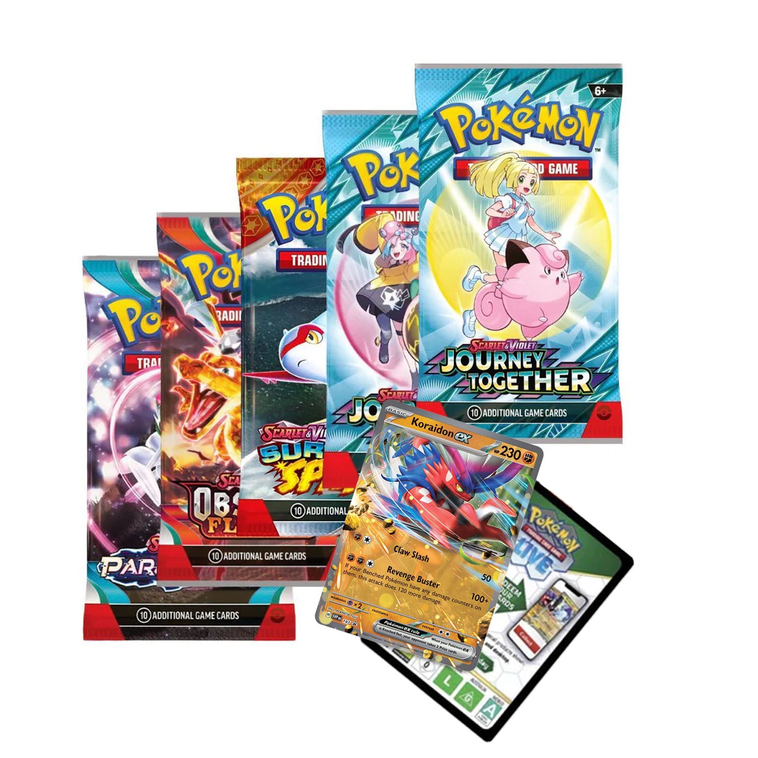 Slashing Legends Tin (Koraidon ex)