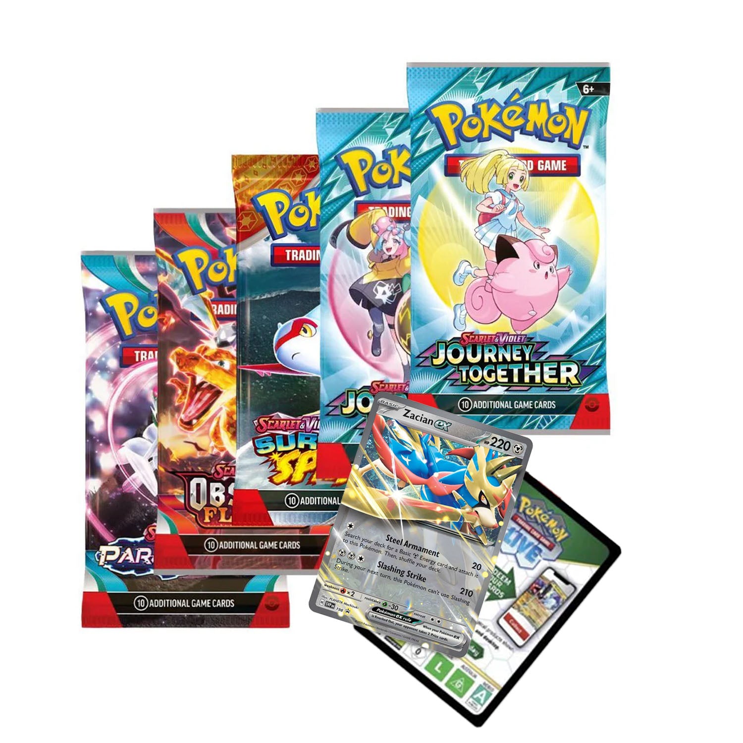 Slashing Legends Tin (Zacian ex)
