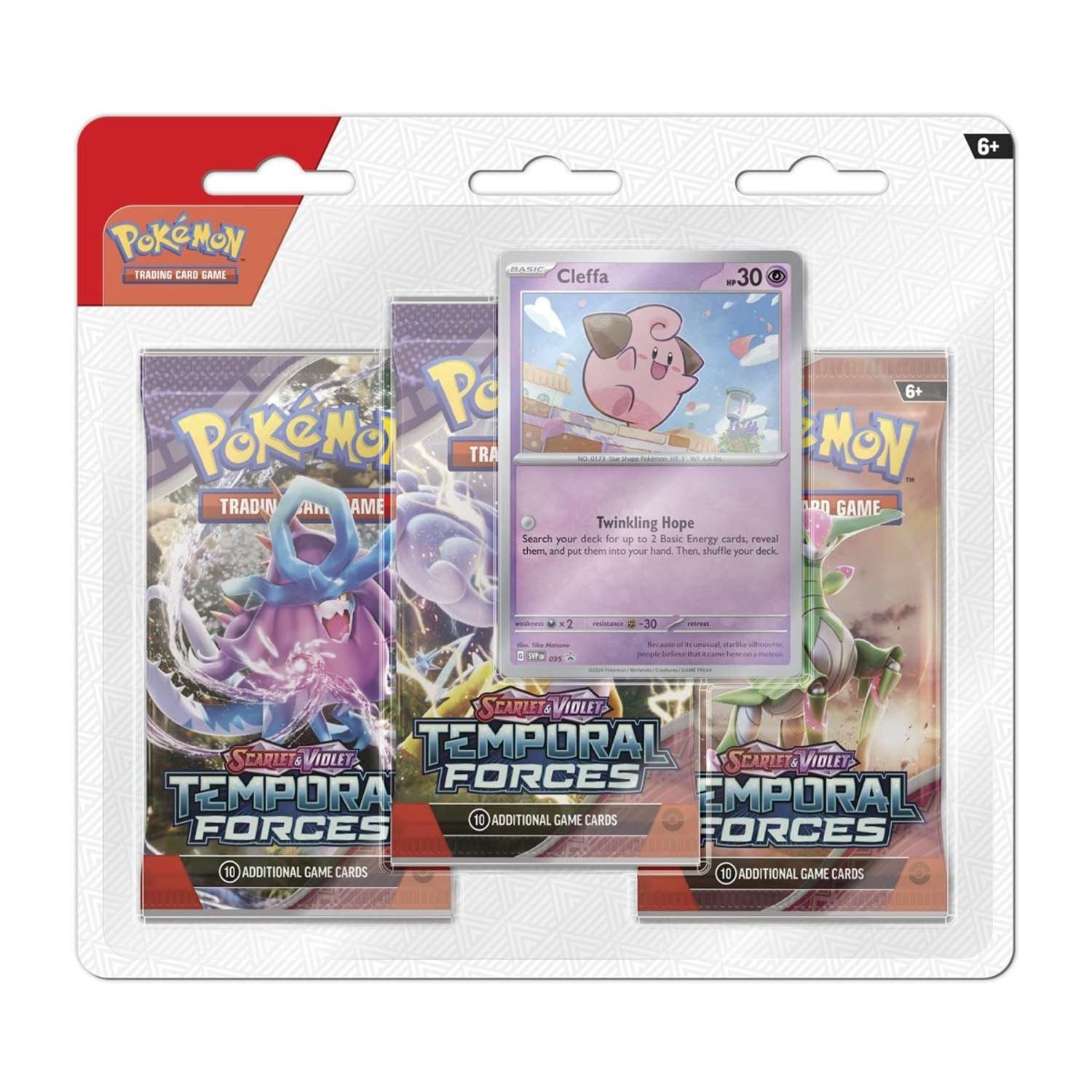 Temporal Forces Triple Blister (Cleffa)