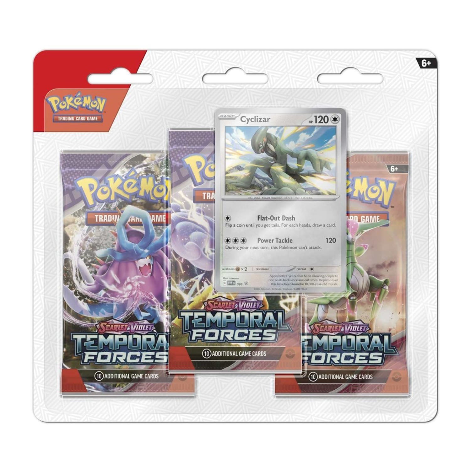 Temporal Forces Triple Blister (Cyclizar)
