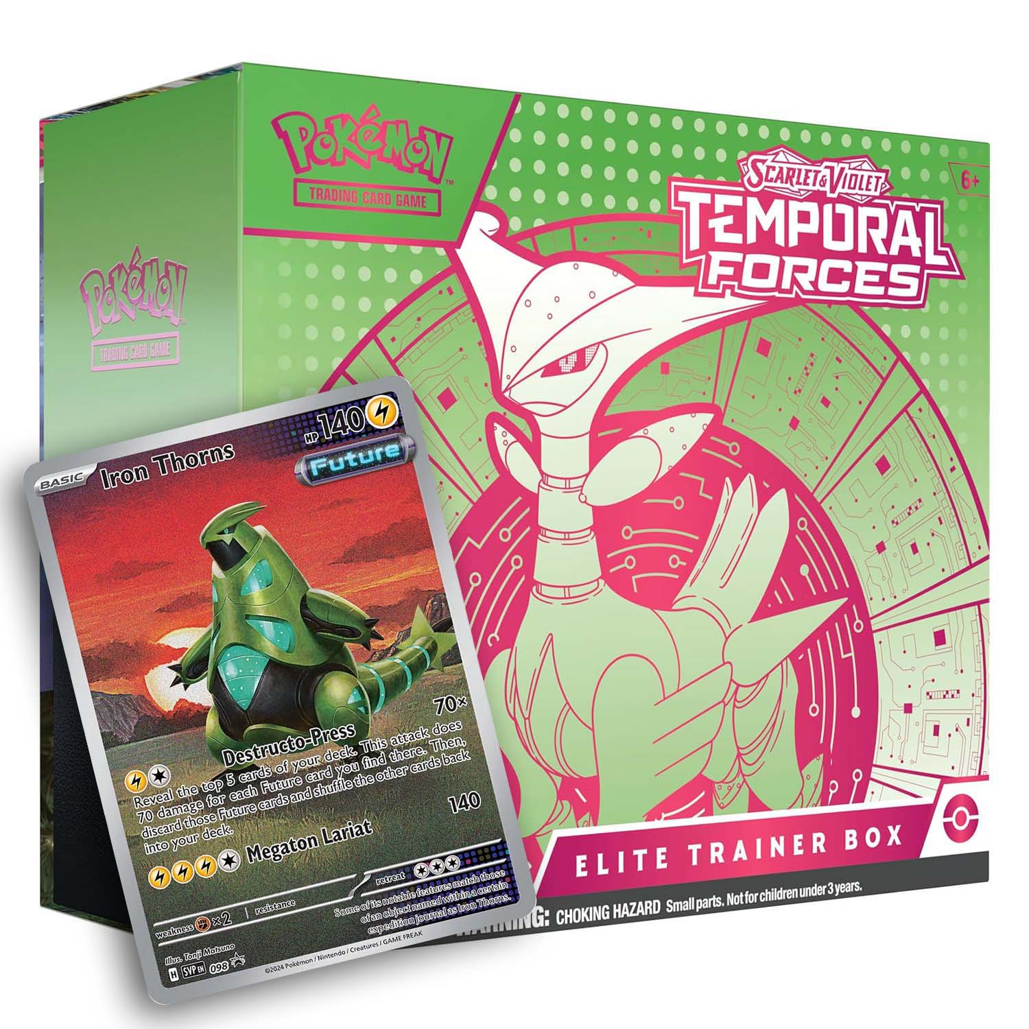 Temporal Forces Elite Trainer Box (Iron Leaves)