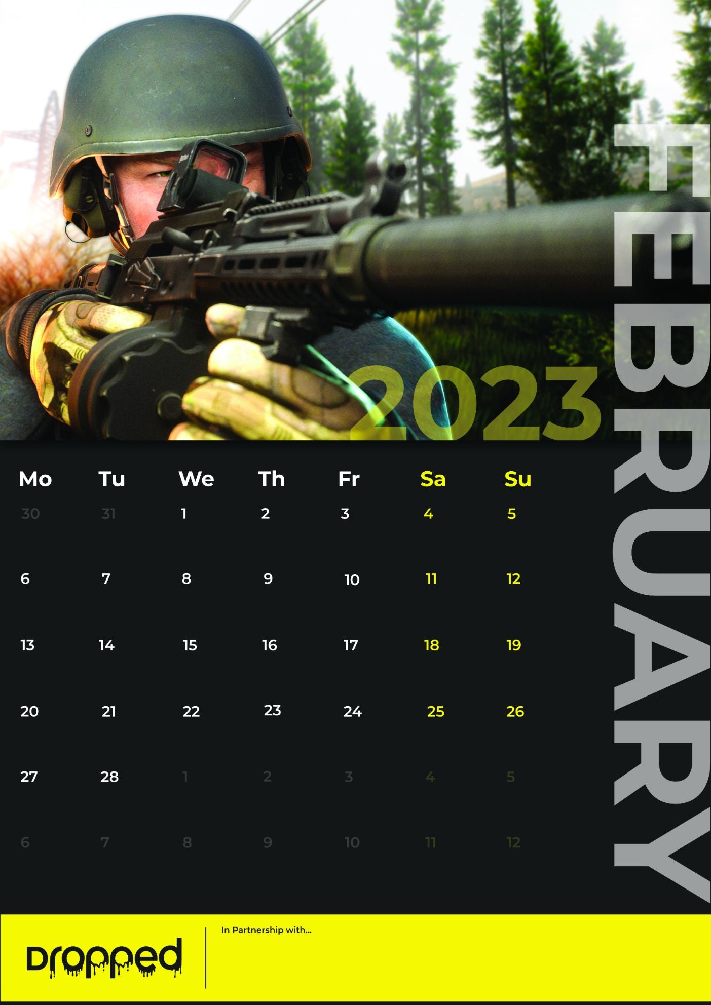 Tarkov 2023 Calendar